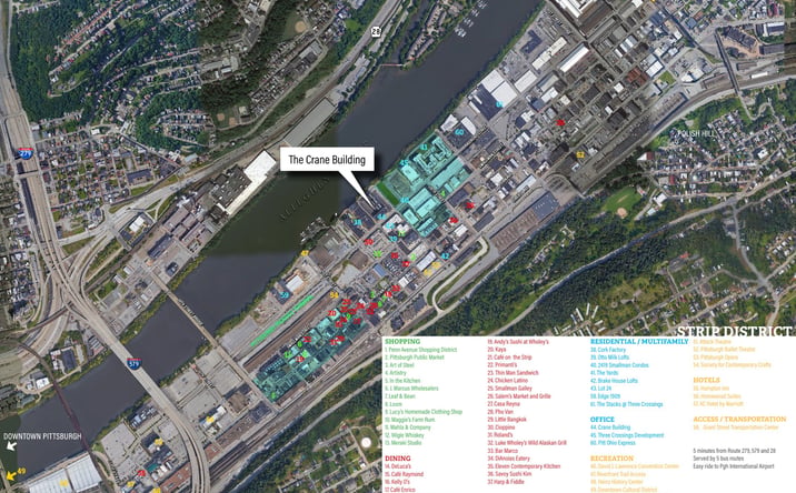 Pictures of Office property located at 40 24th Street, Pittsburgh, PA 15222 for lease - image #1