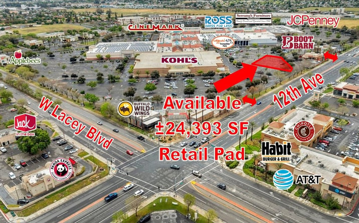 Pictures of Land property located at 1675 W Lacey Blvd, Hanford, CA 93230 for lease - image #1