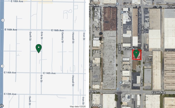 Pictures of Land property located at SW corner of 15th Avenue and Erie Street, North Kansas City, MO 64116 for lease - image #1