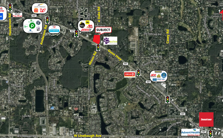 Pictures of Land, Restaurant, Retail property located at 12208 4 Oaks Road, Tampa, FL 33624 for lease - image #1