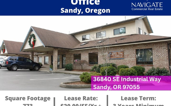Pictures of Office property located at 36840 SE Industrial Way, Sandy, OR 97055 for lease - image #1