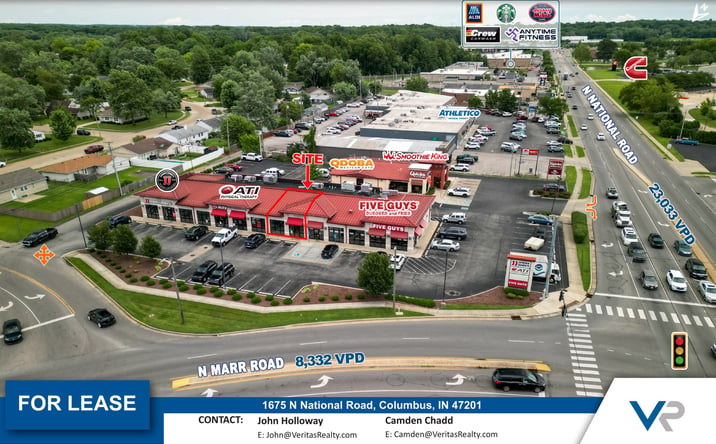 Pictures of Retail property located at 1675 N National Road, Columbus, IN 47201 for lease - image #1