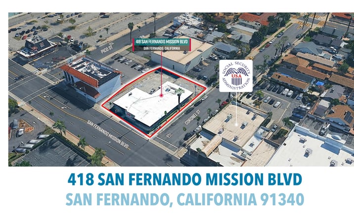 Pictures of Office property located at 418 San Fernando Mission Blvd, San Fernando, CA 91340 for lease - image #1