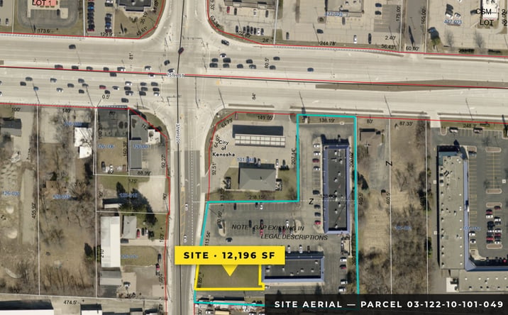 Pictures of Retail, Land, Restaurant property located at 5901 75th St, Kenosha, WI 53142-3636 for lease - image #1