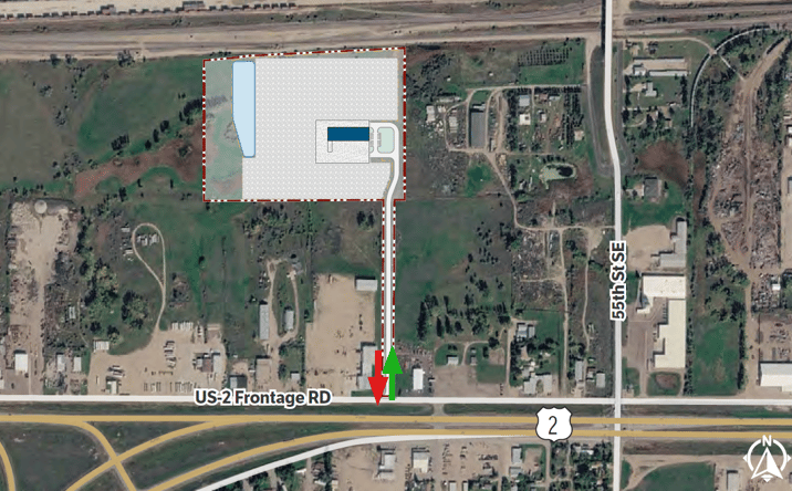 Pictures of Industrial, Land property located at 0 UNASSIGNED MINOT ND 58701, MINOT, ND 58701 for lease - image #1