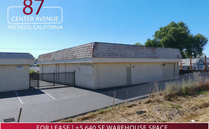 Pictures of Retail, Industrial property located at 87 Center Avenue, Pacheco, CA 94553 for lease - image #1
