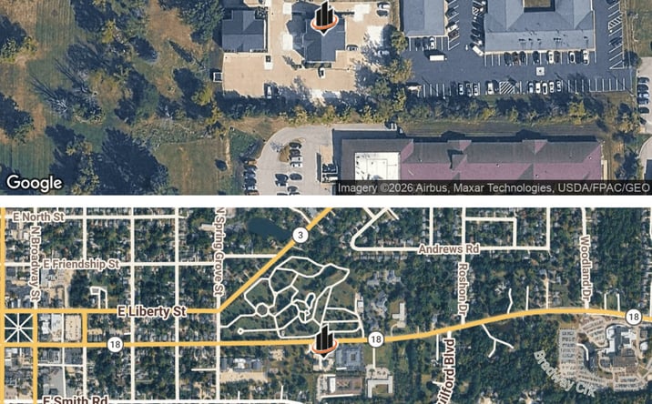 Pictures of Office property located at 698 East Washington Street, Medina, OH 44256 for lease - image #1