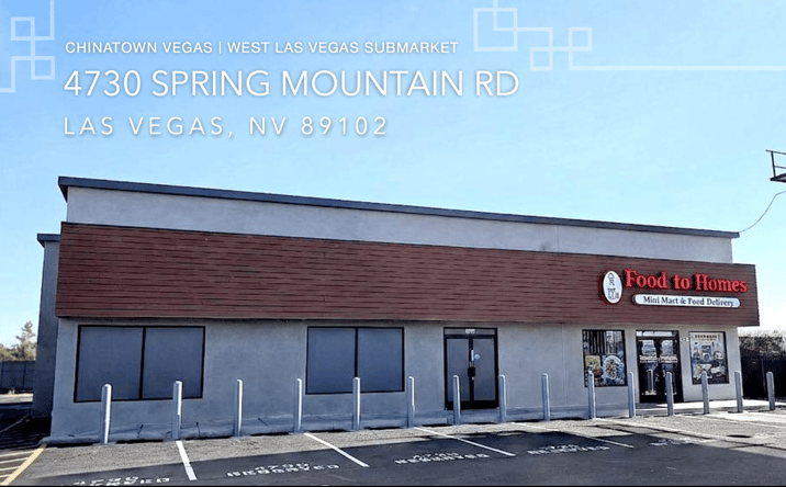 Pictures of Retail property located at 4730 Spring Mountain Rd, Las Vegas, NV 89102 for lease - image #1
