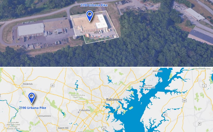 Pictures of Industrial property located at 2190 Urbana Pike, Hyattstown, MD 21754 for lease - image #1