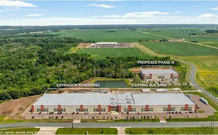 Pictures of Office, Industrial property located at 5821 Eagle Point Rd, Menomonie, WI 54751 for lease - image #1