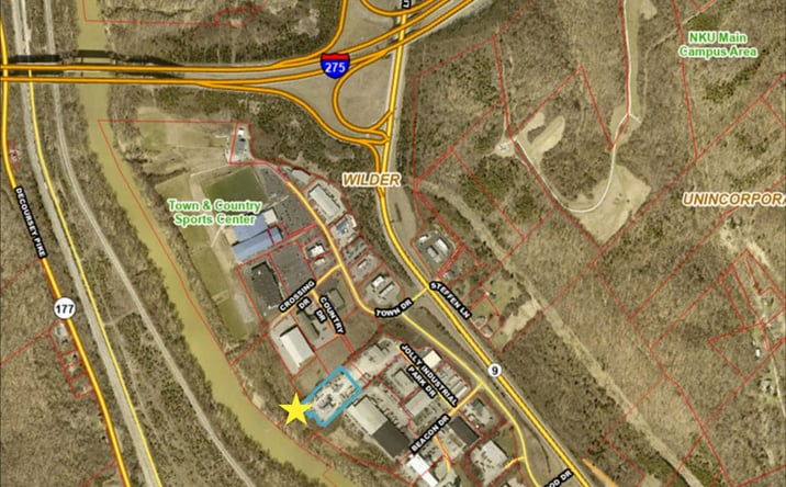 Pictures of Land property located at 98 Jolly Industrial Park Drive, Wilder, KY 41076 for lease - image #1
