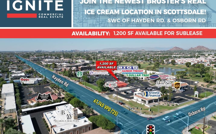 Pictures of Retail property located at 3380 N HAYDEN RD, SCOTTSDALE, AZ 85251-6627 for lease - image #1