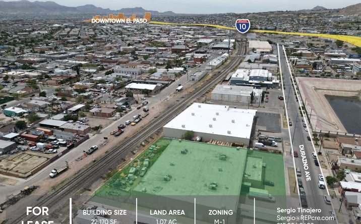 Pictures of Retail, Industrial property located at 3324 Durazno Avenue, El Paso, TX 79905 for lease - image #1