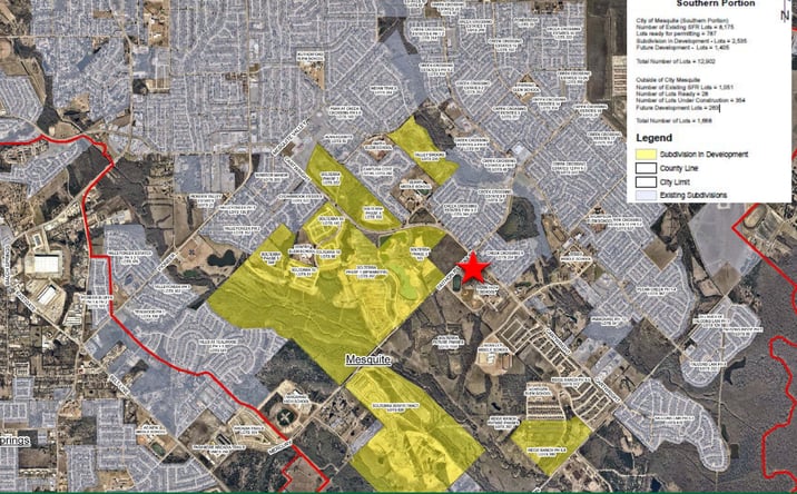 Pictures of Retail, Land property located at 3220 East Cartwright Road, Mesquite, TX 75181 for lease - image #1