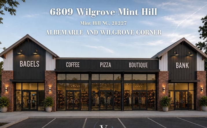 Pictures of Retail, Office, Restaurant property located at 6809 Wilgrove-Mint Hill Rd, Mint Hill, NC 28227 for lease - image #1