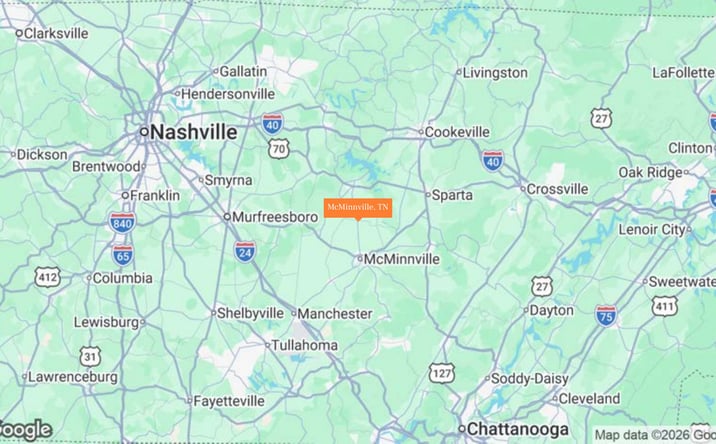 Pictures of Industrial property located at 10261 Smithville Hwy, McMinnville, TN 37110 for lease - image #1