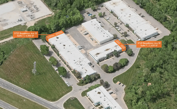 Pictures of Industrial property located at 3755 Broadmoor Avenue Southeast, Kentwood, MI 49512 for lease - image #1