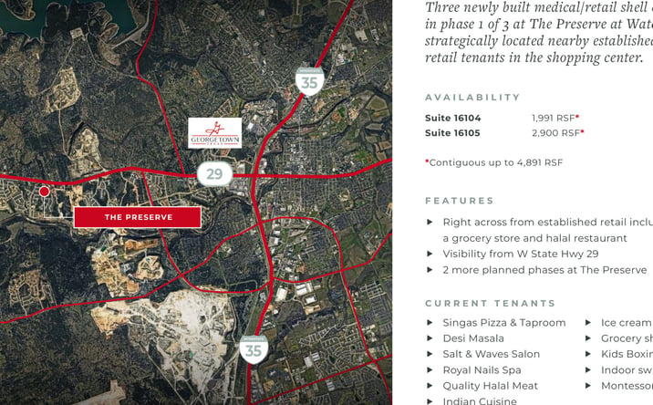 Pictures of Retail, Office property located at 3701 W State Hwy 29, Georgetown, TX 78628 for lease - image #1