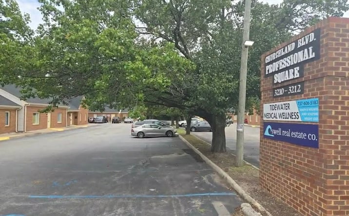 Pictures of Retail, Office property located at 3210 Churchland Boulevard, Chesapeake, VA 23321 for lease - image #1