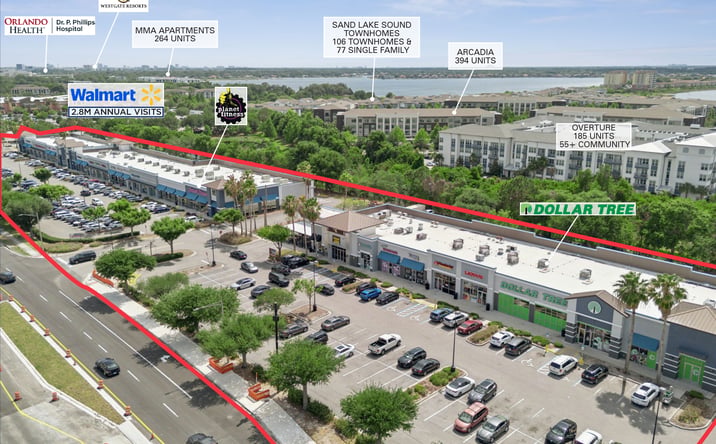 Pictures of Retail property located at 8910 Turkey Lake Rd, Orlando, FL 32819 for lease - image #1
