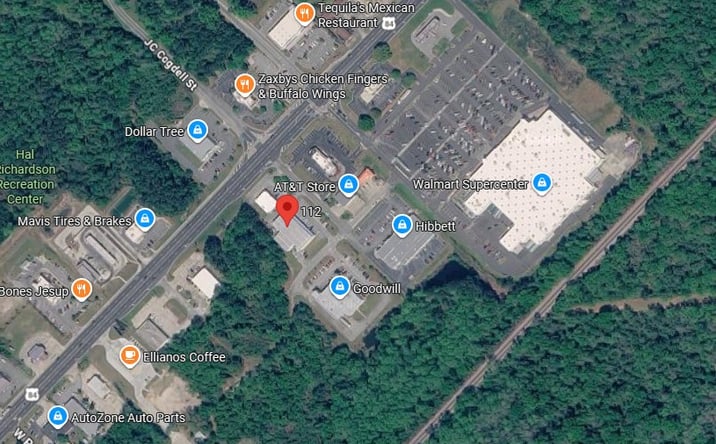 Pictures of Retail property located at 112 Allison St, Jesup, GA 31545 for lease - image #1
