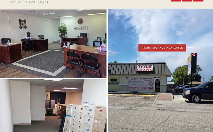 Pictures of Office property located at 1014 N Valley Mills Dr, Waco, TX 76710 for lease - image #1