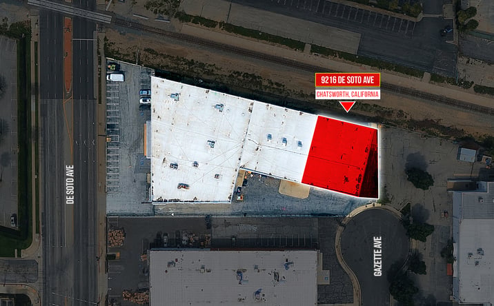 Pictures of Industrial property located at 9216 De Soto Ave, Los Angeles, CA 91311 for lease - image #1