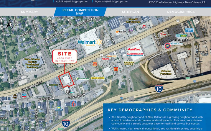 Pictures of Retail property located at 4200 Chef Menteur Highway, New Orleans, LA 70126 for lease - image #1
