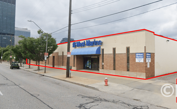 Pictures of Retail property located at 1577 St Clair Ave NE, Cleveland, OH 44114-2003 for lease - image #1