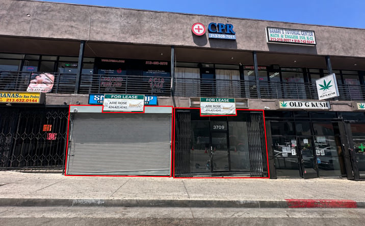 Pictures of Retail property located at 3701 West 3rd Street, Los Angeles, CA 90020 for lease - image #1