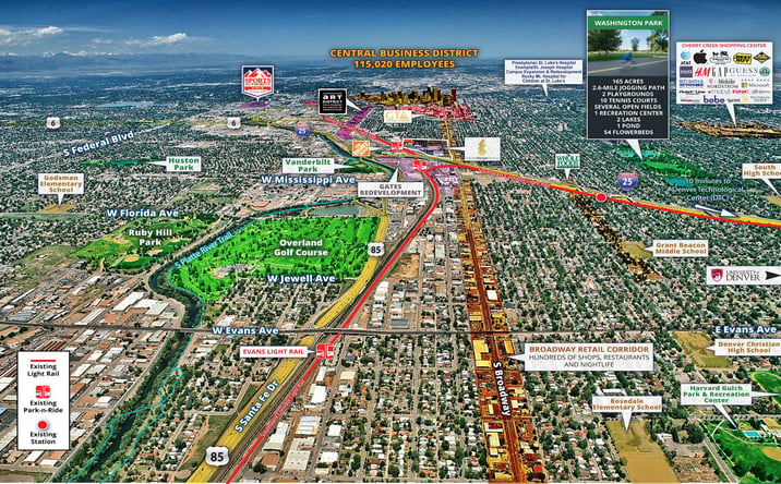 Pictures of Office property located at 1978-1980 South Acoma, Denver, CO 80223 for lease - image #1