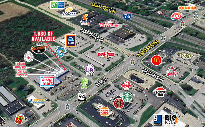 Pictures of Retail property located at 1005 High St, Wadsworth, OH 44281 for lease - image #1
