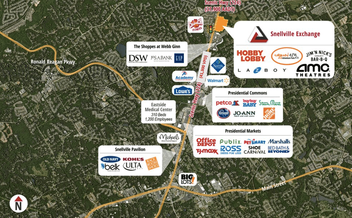 Pictures of Retail property located at 1200 Scenic Hwy S, Lawrenceville, GA 30045 for lease - image #1