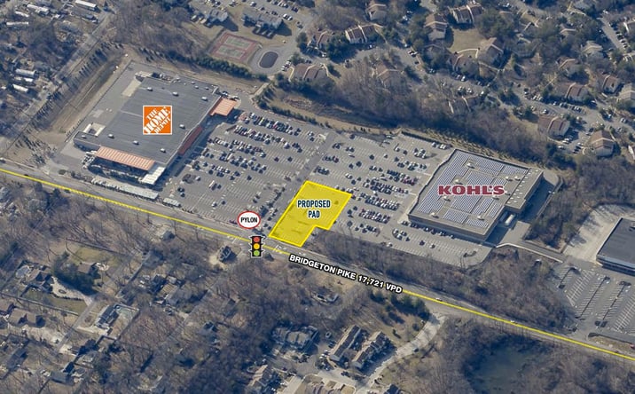 Pictures of Land property located at 300 Bridgeton Pike, Mantua, NJ 08051 for lease - image #1