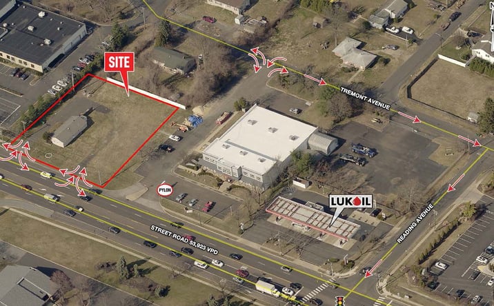 Pictures of Retail, Office property located at 4625 Street Rd, Feasterville-Trevose, PA 19053 for lease - image #1