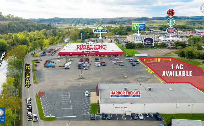 Pictures of Land property located at 1203 Front Ave SW, New Philadelphia, OH 44663 for lease - image #1