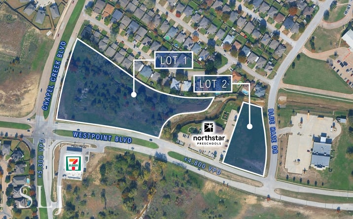 Pictures of Land property located at Westpoint Blvd & Blue Haze Dr, Fort Worth, TX 76108 for lease - image #1