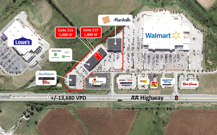 Pictures of Retail property located at 191 Wal-Mart Way, Maysville, KY 41056 for lease - image #1