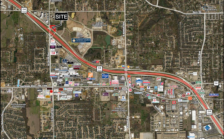 Pictures of Retail property located at 985 N Carroll Ave, SouthLake, TX 76092 for lease - image #1