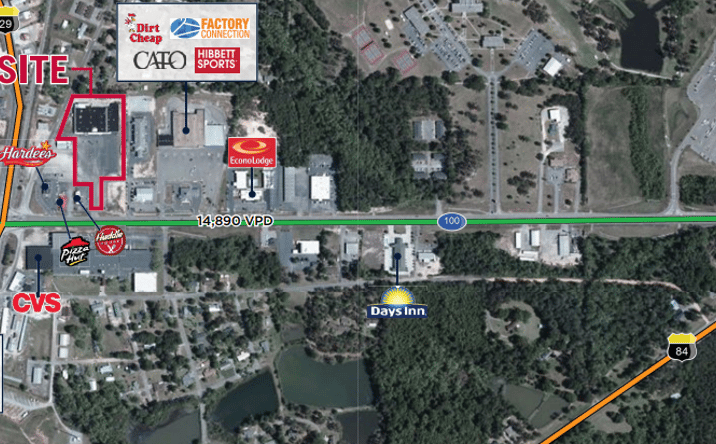 Pictures of Retail property located at 1213 Martin Luther King Jr Expwy, Andalusia, AL 36420 for lease - image #1
