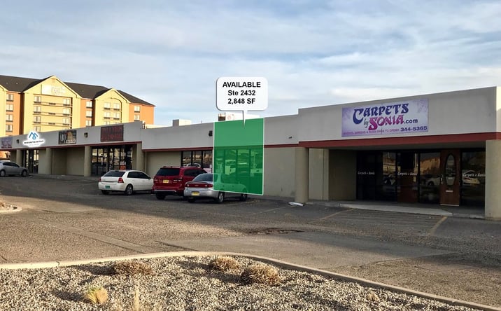 Pictures of Retail, Office, Industrial property located at 2400-2452 Menaul Blvd NE, Albuquerque, NM 87107 for lease - image #1