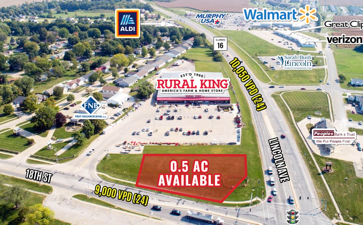 Pictures of Land property located at 1475 18 Street, Charleston, IL 61920 for lease - image #1