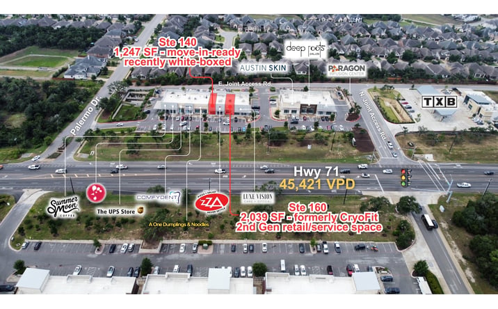 Pictures of Retail property located at 15511 State Hwy 71, Bee Cave, TX 78738 for lease - image #1