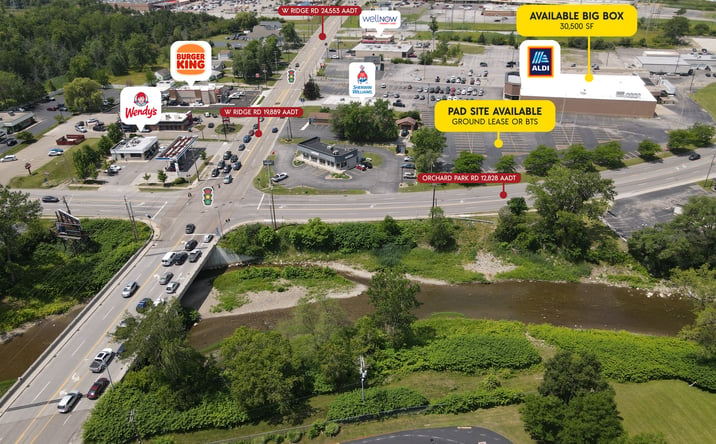 Pictures of Retail property located at 1980 Ridge Rd, Buffalo, NY 14224 for lease - image #1