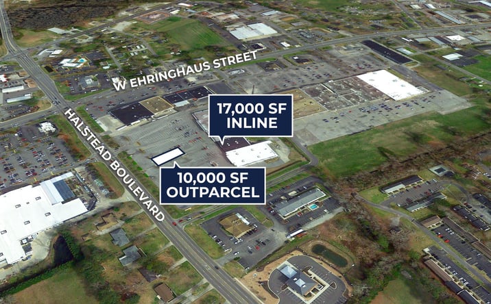 Pictures of Retail property located at 830 Halstead Boulevard, Elizabeth City, NC 27909 for lease - image #1