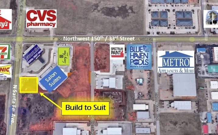 Pictures of Retail, Land property located at 130 NE 150th St, Edmond, OK 73013 for lease - image #1