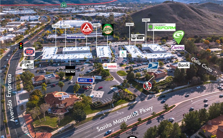 Pictures of Retail, Office property located at 29821-29941 Aventura, Rancho Santa Margarita, CA 92688 for lease - image #1