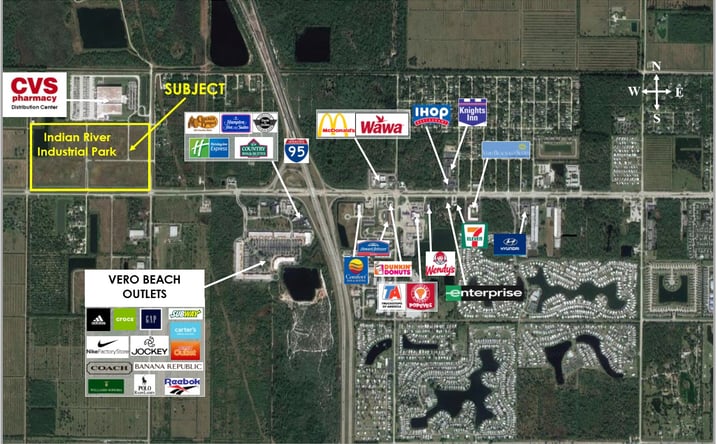 Pictures of Industrial property located at 9800 20th St., Vero Beach, FL 32966 for lease - image #1