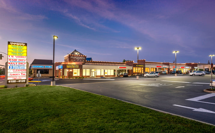 Pictures of Retail property located at 4100 - 4120 Manzanita Ave, Carmichael, CA 95608 for lease - image #1
