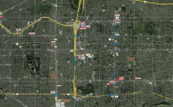 Pictures of Retail property located at 12250 SE Division St, Portland, OR 97233 for lease - image #1